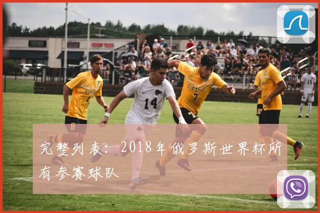 完整列表：2018年俄罗斯世界杯所有参赛球队
